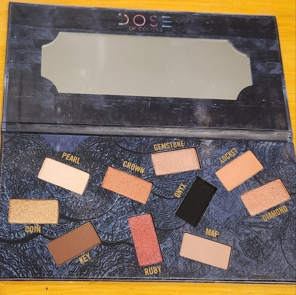 Dose of colors hidden treasures pallette new never used